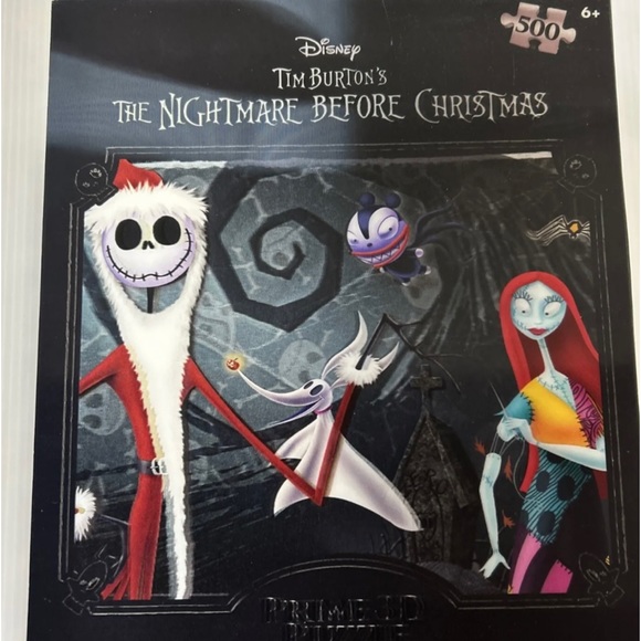 Disney Other - NEW/SEALED 3D Puzzle Disney/Tim Burton “The Nightmare Before Christmas”